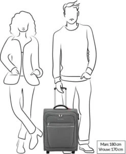 Travelite Cabin 2 Wheel Trolley Bordeaux 22 Travelite Cabin 2 Wheel Trolley Bordeaux -Koffer Winkel 978x1200 14