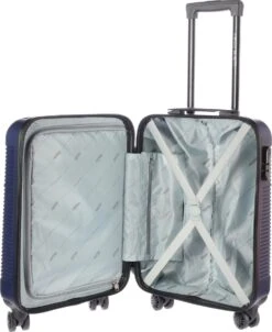 Enrico Benetti Louisville 39040 Handbagage Koffer Hardcase ABS - Donkerblauw 14 Enrico Benetti Louisville 39040 Handbagage Koffer Hardcase ABS - Donkerblauw -Koffer Winkel 983x1200 2