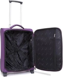 Decent Handbagage Koffer Super-Light 50 - Paars 25 Decent Handbagage Koffer Super-Light 50 - Paars -Koffer Winkel 985x1200 2