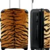 NoBoringSuitcases.com® Koffer Groot - Tijger - Wilde Dieren - Tijgerprint - Design - Trolley Koffer Met TSA-slot - Met Wielen - 90 Liter - Reiskoffer - 66 Cm -Koffer Winkel 985x1200 3