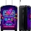 NoBoringSuitcases.com® Koffer Groot - Gaming - Console - Neon - Jongens - Trolley Koffer Met TSA-slot - Met Wielen - 90 Liter - Reiskoffer - 66 Cm 2 NoBoringSuitcases.com® Koffer Groot - Gaming - Console - Neon - Jongens - Trolley Koffer Met TSA-slot - Met Wielen - 90 Liter - Reiskoffer - 66 Cm -Koffer Winkel 985x1200 7