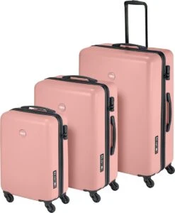 Princess Traveller PT01 - Handbagagekoffer - Peony Pink - S - 55cm 17 Princess Traveller PT01 - Handbagagekoffer - Peony Pink - S - 55cm -Koffer Winkel 989x1200 2