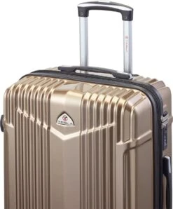 Tesla PC - Reiskoffer - 65 Cm - 4 Wielen - Goud -Koffer Winkel 996x1200 1