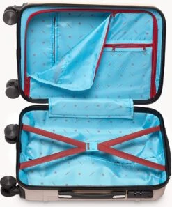 Tesla PC - Handbagage Koffer - 55x35x20 Cm - 4 Wielen - Roze -Koffer Winkel 997x1200